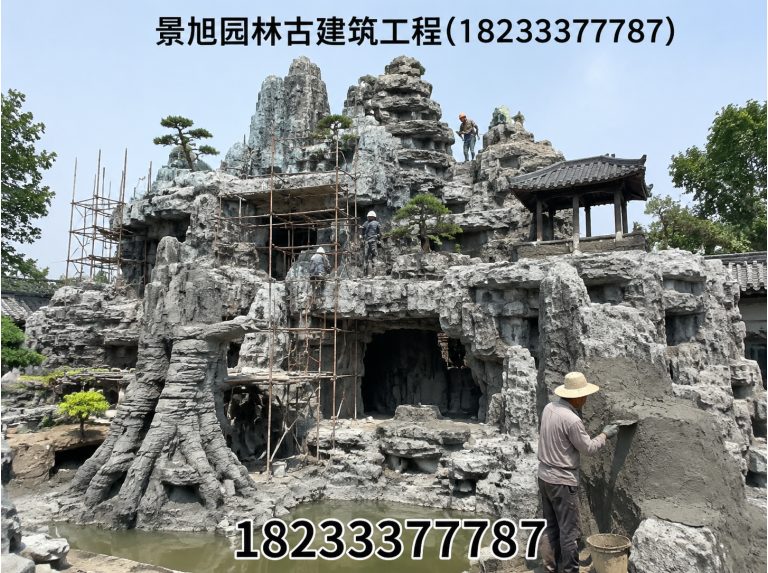 容城县保定园林古建展示图